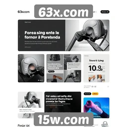 Tendências recentes no design do site 63x.com