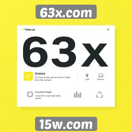 Avaliação da interface do usuário do 63x.com